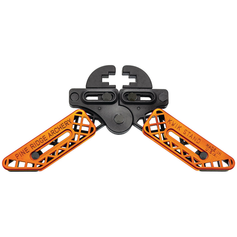 Pine Ridge Kwik Stand Bow Stabilizer Support Orange/Black Adjustable