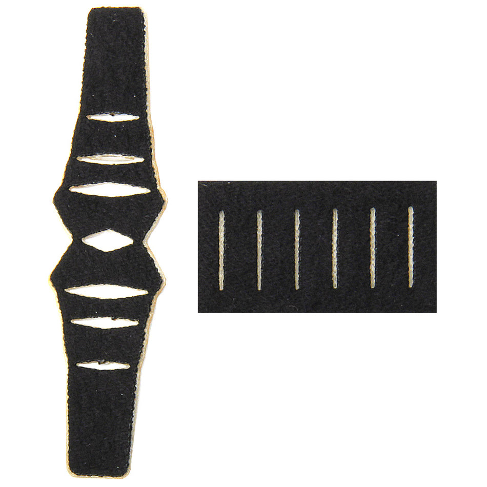 QAD Replacement Launcher and Capture Bar Felt Kit - Black