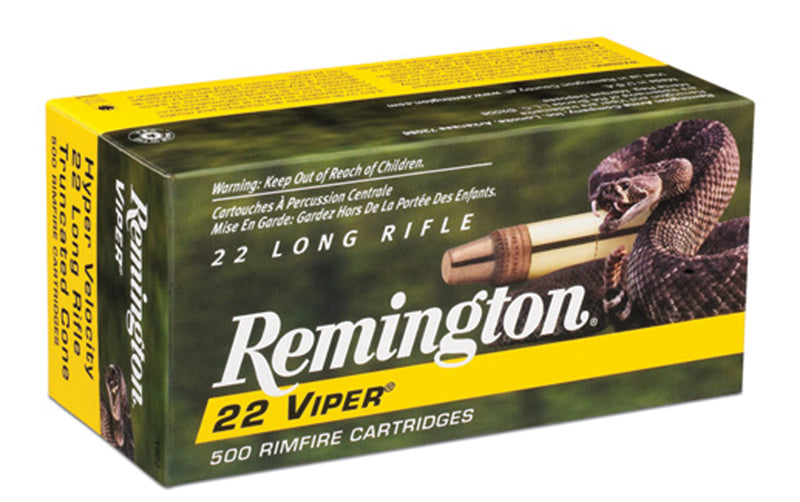 Remington 22 Viper .22 Long Rifle 36 grain Truncated Cone Solid ammunition