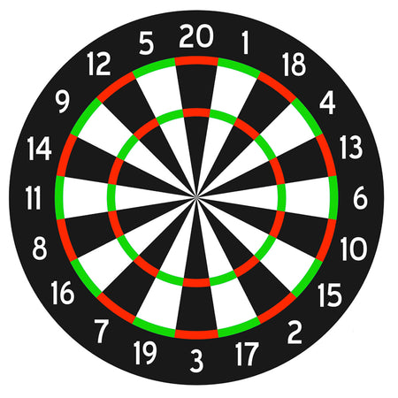 DuraMesh Archery Target Dartboard Style 25 in x 32 in