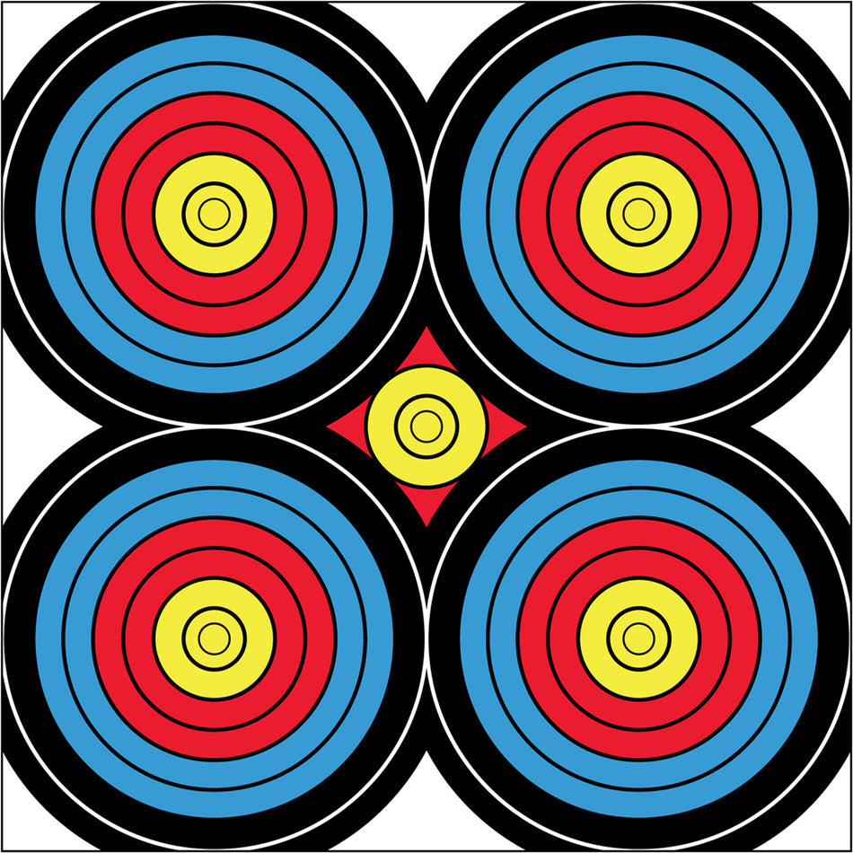 DuraMesh Archery Sight In Square Target 24 in x 24 in