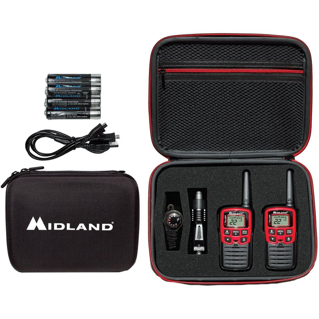 Midland EX37VP X-Talker Two-Way Radio Emergency Kit