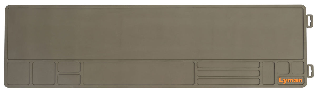 Lyman 04051 10"x36" Gray Rubber Essential Gun Cleaning and Assembly Mat