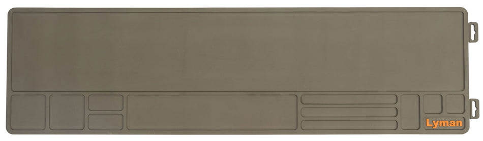 Lyman 04051 10"x36" Gray Rubber Essential Gun Cleaning and Assembly Mat