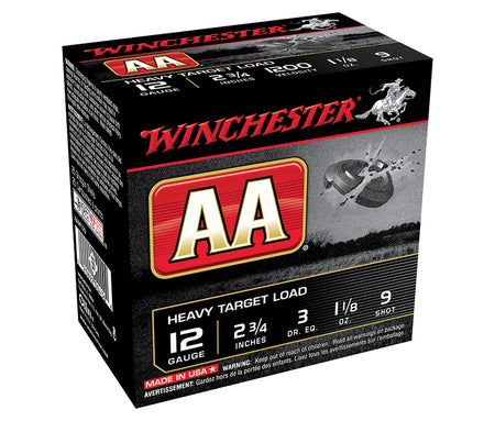 Winchester  Shotgun Ammo 12 Gauge 2.75 in 1-1/8 oz #9