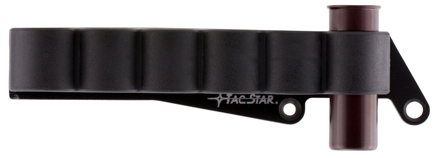 TacStar 1081211 Shotgun Slimline SideSaddle Shell Carrier Rem 870/1100/1187 12ga 6rds Black