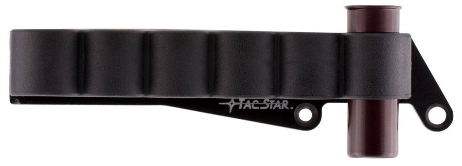 TacStar 1081211 Shotgun Slimline SideSaddle Shell Carrier Rem 870/1100/1187 12ga 6rds Black
