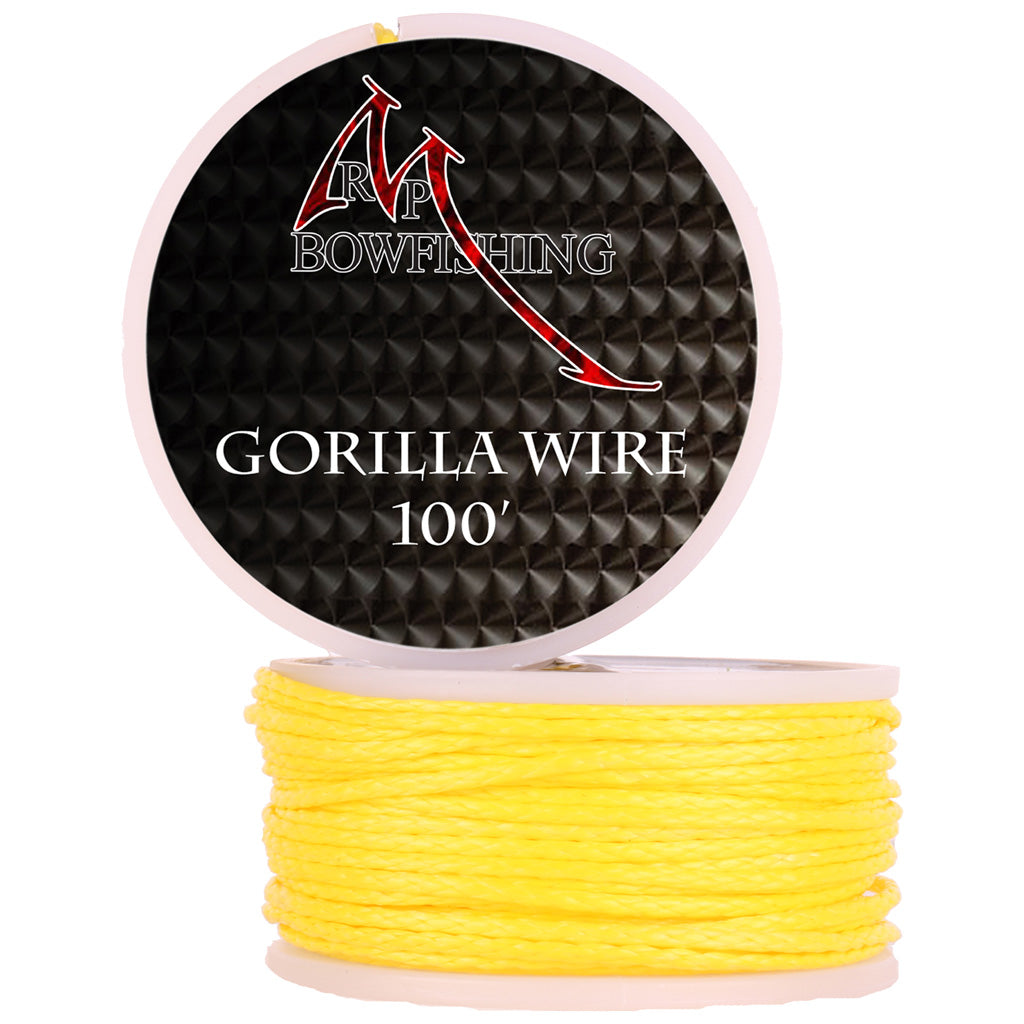 RPM Gorilla Wire 100 Foot Bowfishing Bottle Reel Line