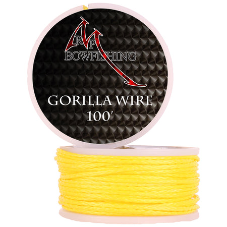 RPM Gorilla Wire 100 Foot Bowfishing Bottle Reel Line