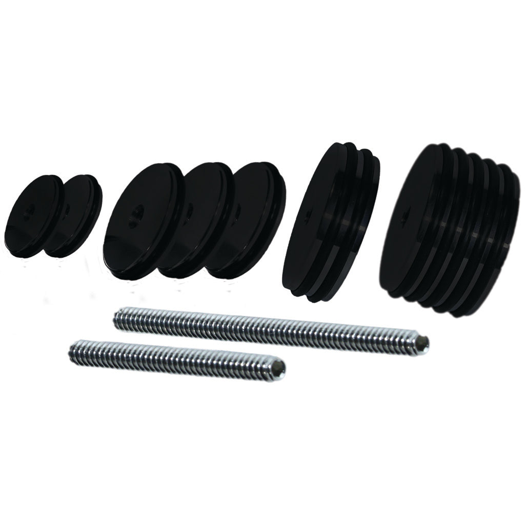Dead Center Balance Weight Kit Matte Black Archery Stabilizer Weights