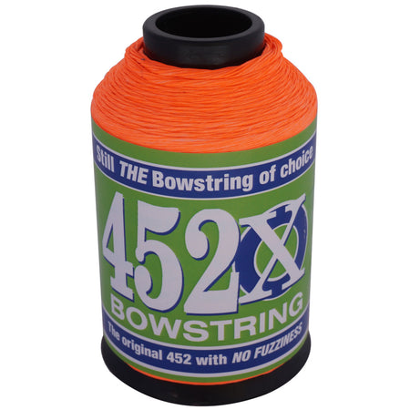 BCY 452X Bowstring Material 1/4 Pound Neon Orange No Creep