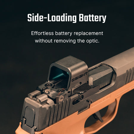 Osight K RMSc Footprint 6 MOA Red Dot Sight with Side-Loading Battery Design
