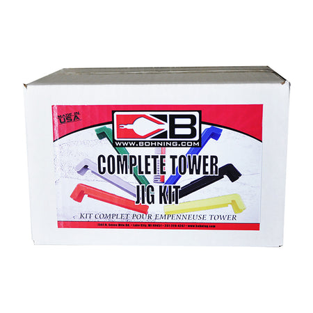 Bohning Tower Jig Full Fletching Kit with Multiple Arm Sets