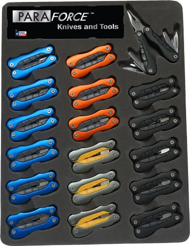 AccuSharp Paraforce Multi-Tool Display Set - Pliers, Scissors, Screwdrivers & More