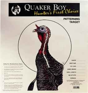 Quaker Boy Life Size Turkey Paper Shooting Targets 100-Pack