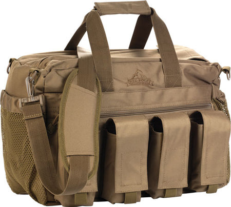 Red Rock Coyote Tan Range Bag Deluxe Fold-Out Mat and Rifle Magazine Pouches