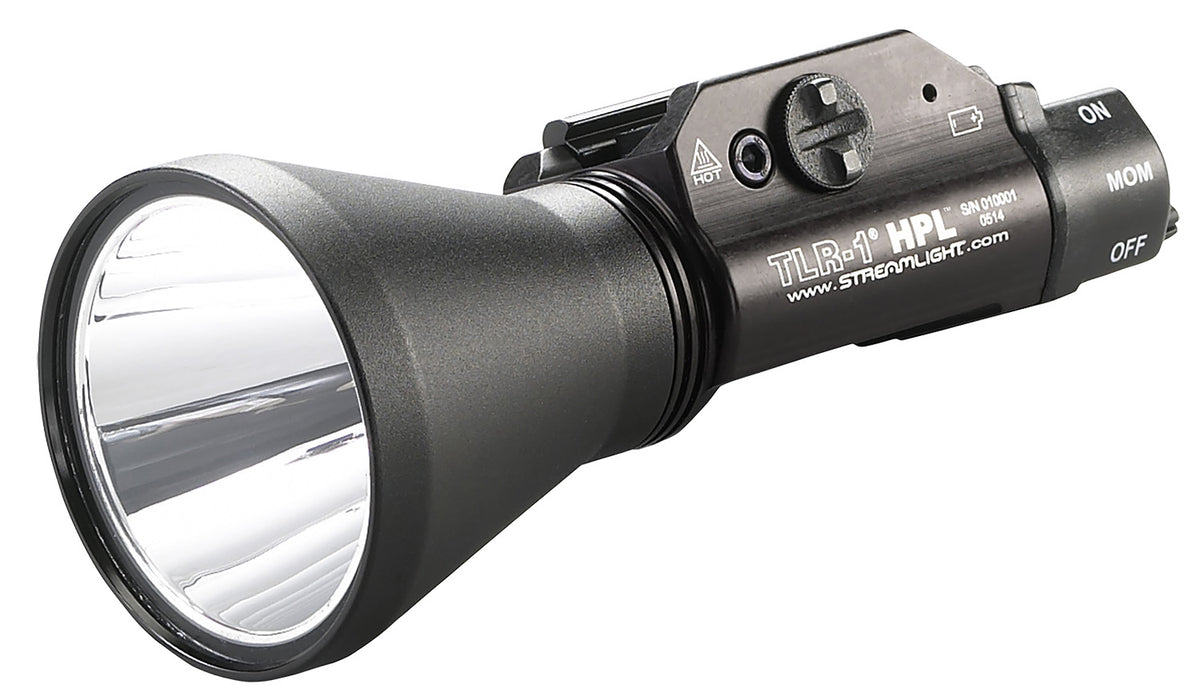 Streamlight TLR-1 HPL 1000 Lumen Shock-Proof LED Weapon Light Black Anodized