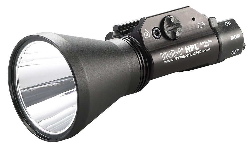 Streamlight TLR-1 HPL 1000 Lumen Shock-Proof LED Weapon Light Black Anodized