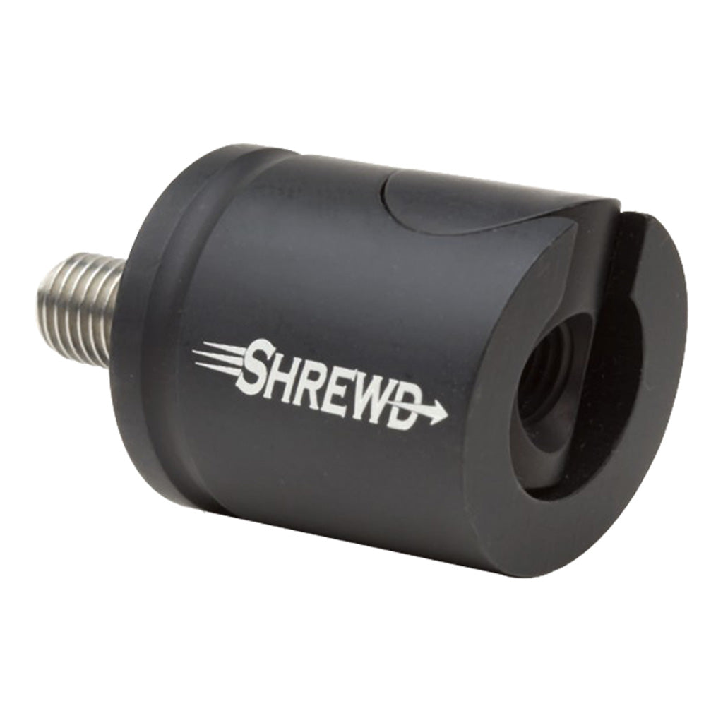Shrewd CNC Aluminum Quick Disconnect 8 Degree Matte Black