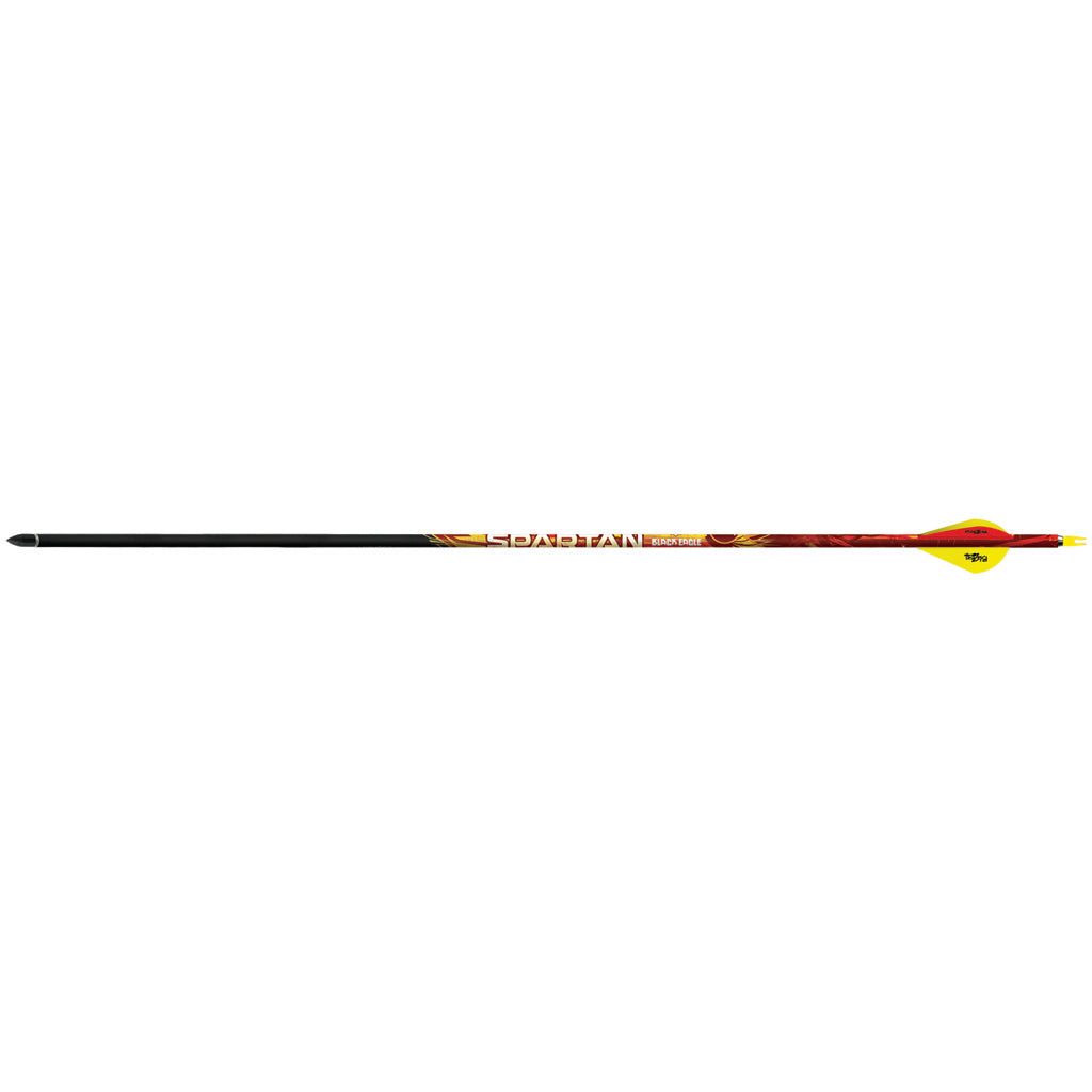 Black Eagle Spartan Arrows 350 Spine, .001 Tolerance, Blazer Vanes, 6 pk.