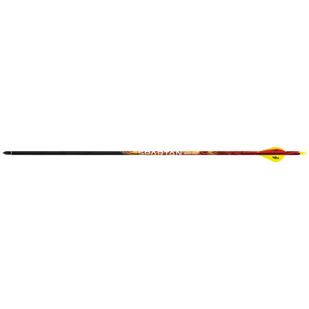 Black Eagle Spartan Arrows 400 Spine .001 Tolerance Blazer Vanes 6 pk.