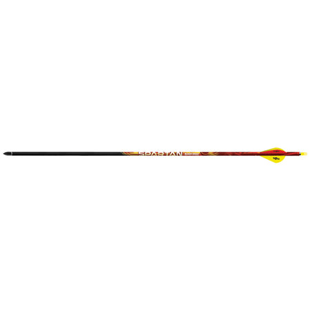 Black Eagle Spartan Arrows 500 Spine .001 Tolerance Blazer Vanes 6 pk.