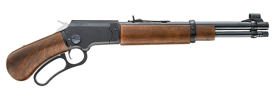 Chiappa Firearms 920440 LA322 TD Bootleg 22 LR 9+1 12" Black Barrel, Black Anodized Aluminum Frame, Fixed Wood Grip