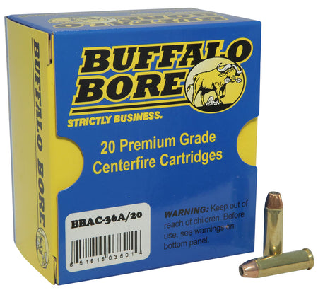 Buffalo Bore Heavy .444 Marlin 300 grain Semi-Jacketed Flat Point ammunition