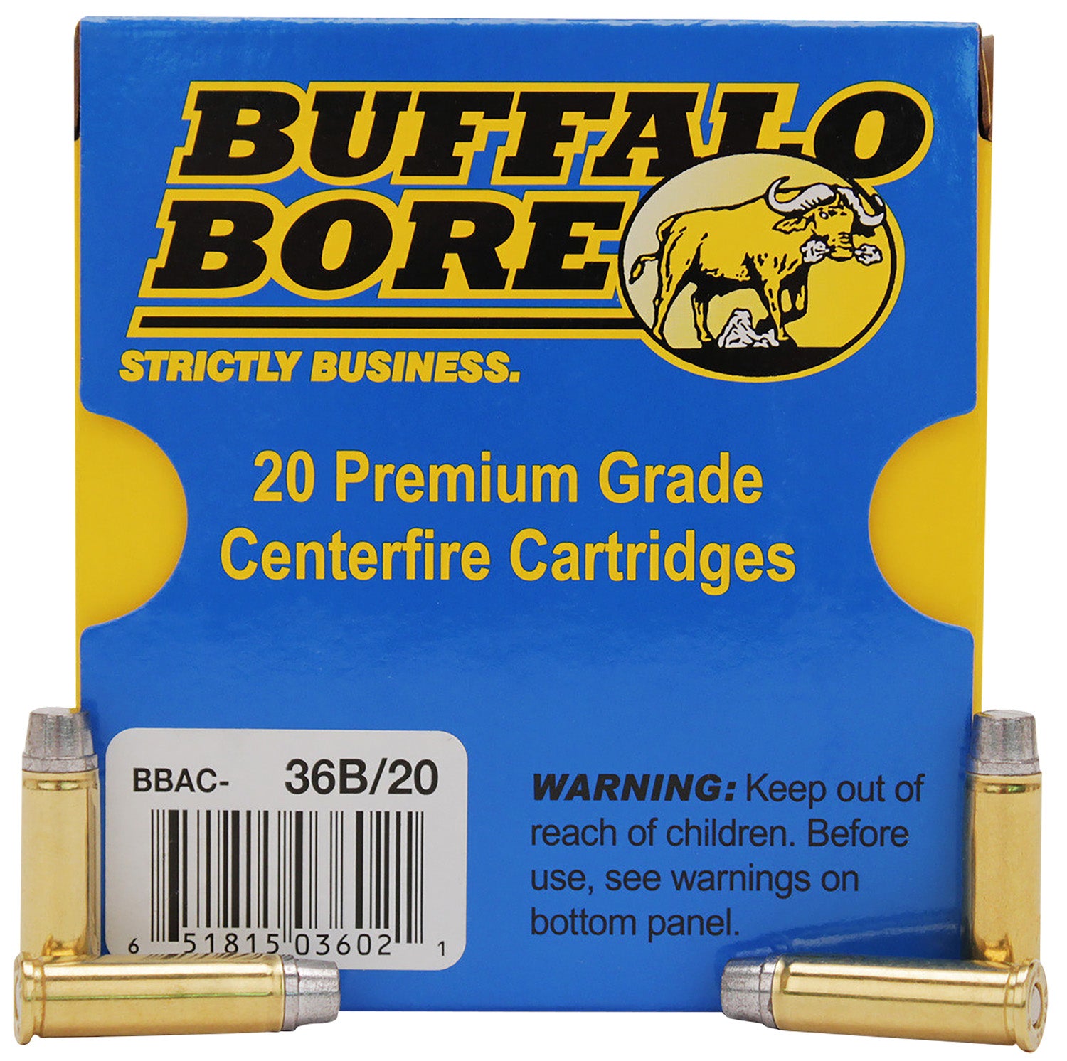 Buffalo Bore Heavy .32 H&R Mag 130 grain Hard Cast ammunition