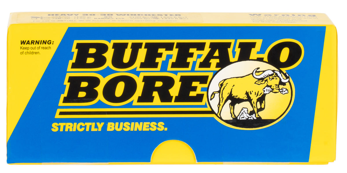 Buffalo Bore Premium Supercharged .35 Whelen 225 grain Spitzer Boat Tail ammunition