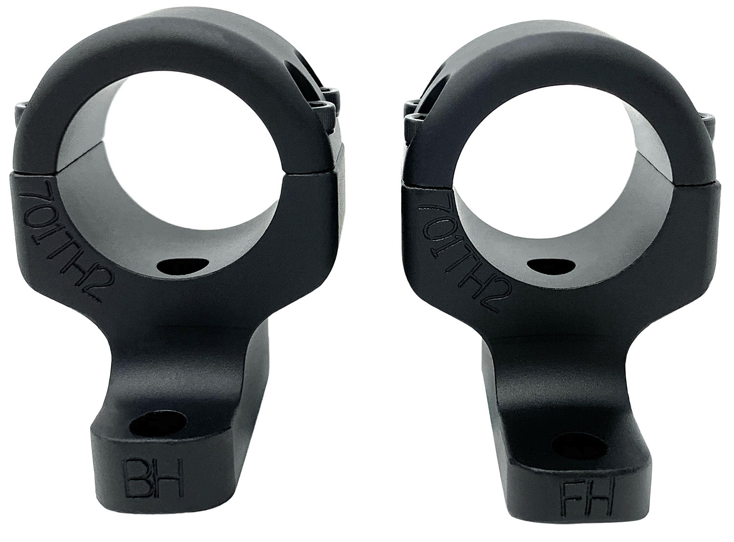 DNZ 701H2 Game Reaper 2 Howa Billet Aluminum Scope Mount/Ring Combo 1 Inch Black