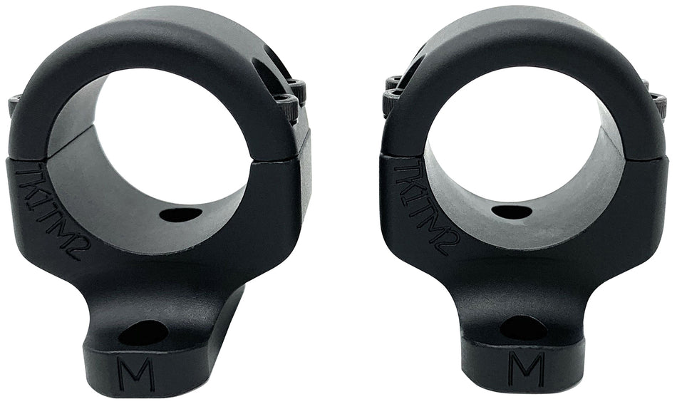 DNZ TK1TM2 Game Reaper 2 Tikka Billet Aluminum Scope Mount/Ring Combo 1 Inch Black