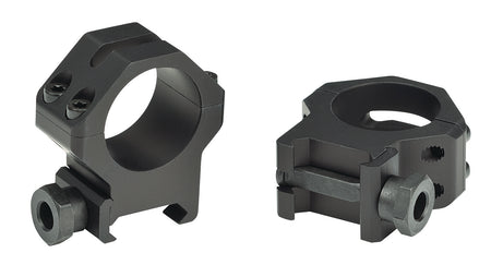 Weaver 48361 Matte Black 1" High Four-Hole Skeleton Scope Rings