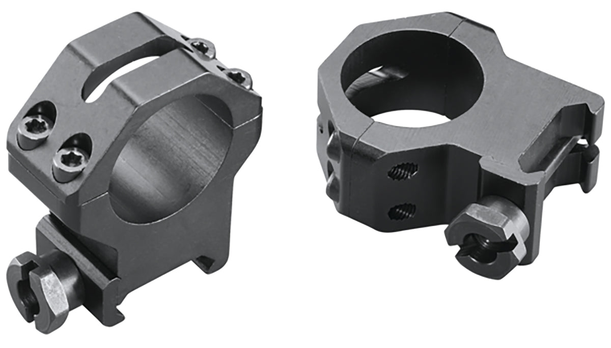 Weaver 48362 Matte Black 1" Extra High Four-Hole Skeleton Scope Rings