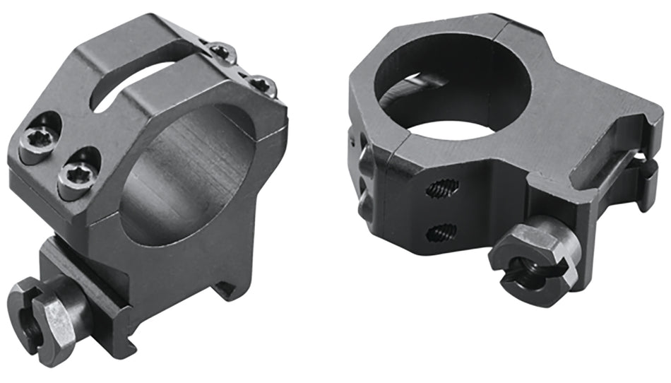 Weaver 48362 Matte Black 1" Extra High Four-Hole Skeleton Scope Rings