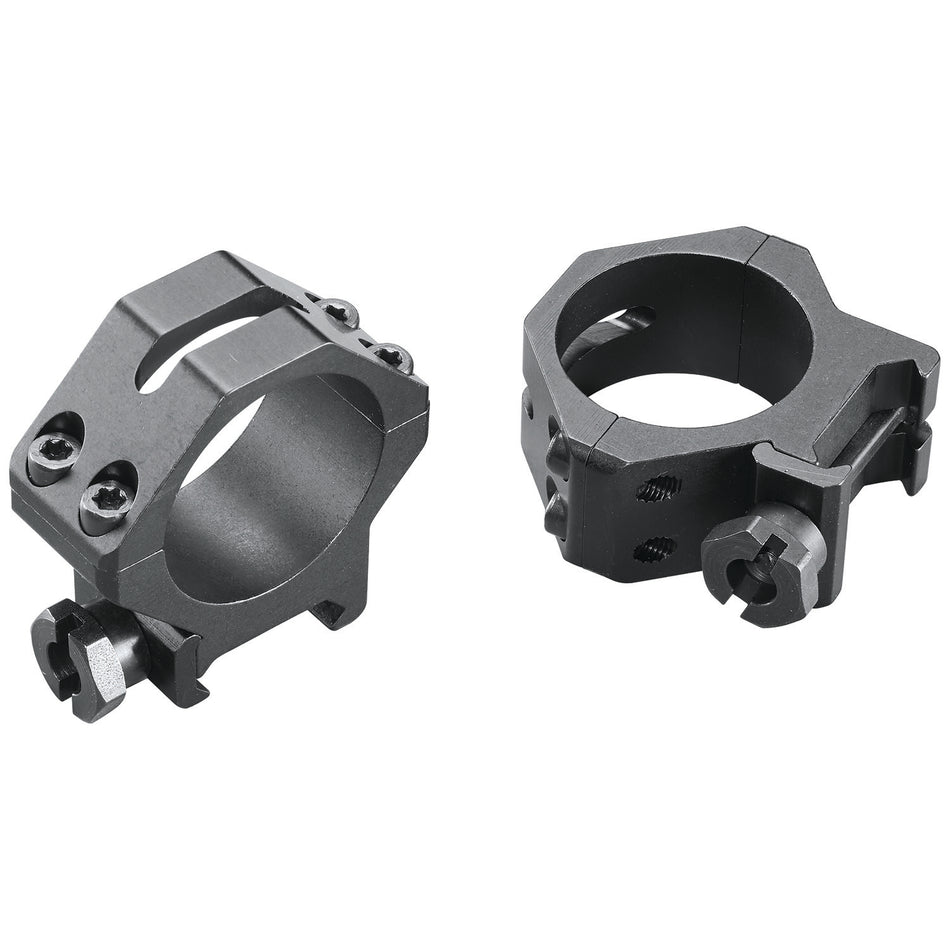 Weaver 48364 Matte Black 30mm Low Four-Hole Skeleton Scope Rings