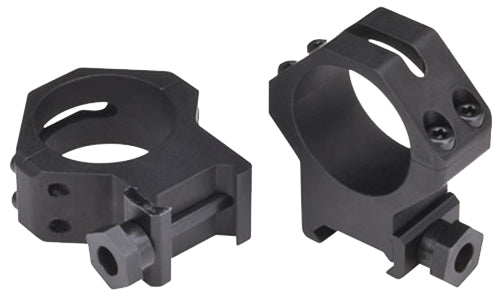 Weaver 48366 Matte Black 30mm High Four-Hole Skeleton Scope Rings