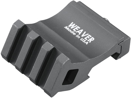 Weaver 99671 Offset Rail Adaptor for Red Dot 0 MOA Black Anodized