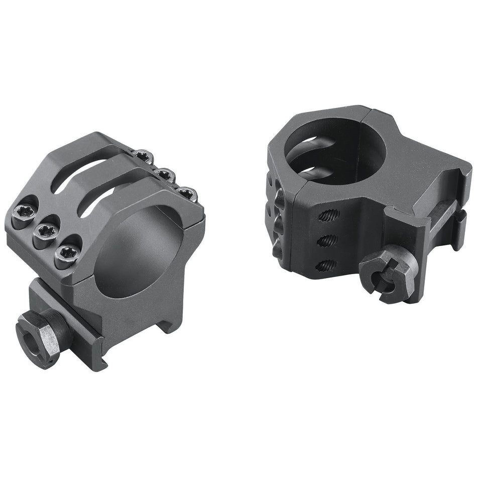 Weaver 99690 Matte Black 1" Extra High Six-Hole Picatinny Scope Rings