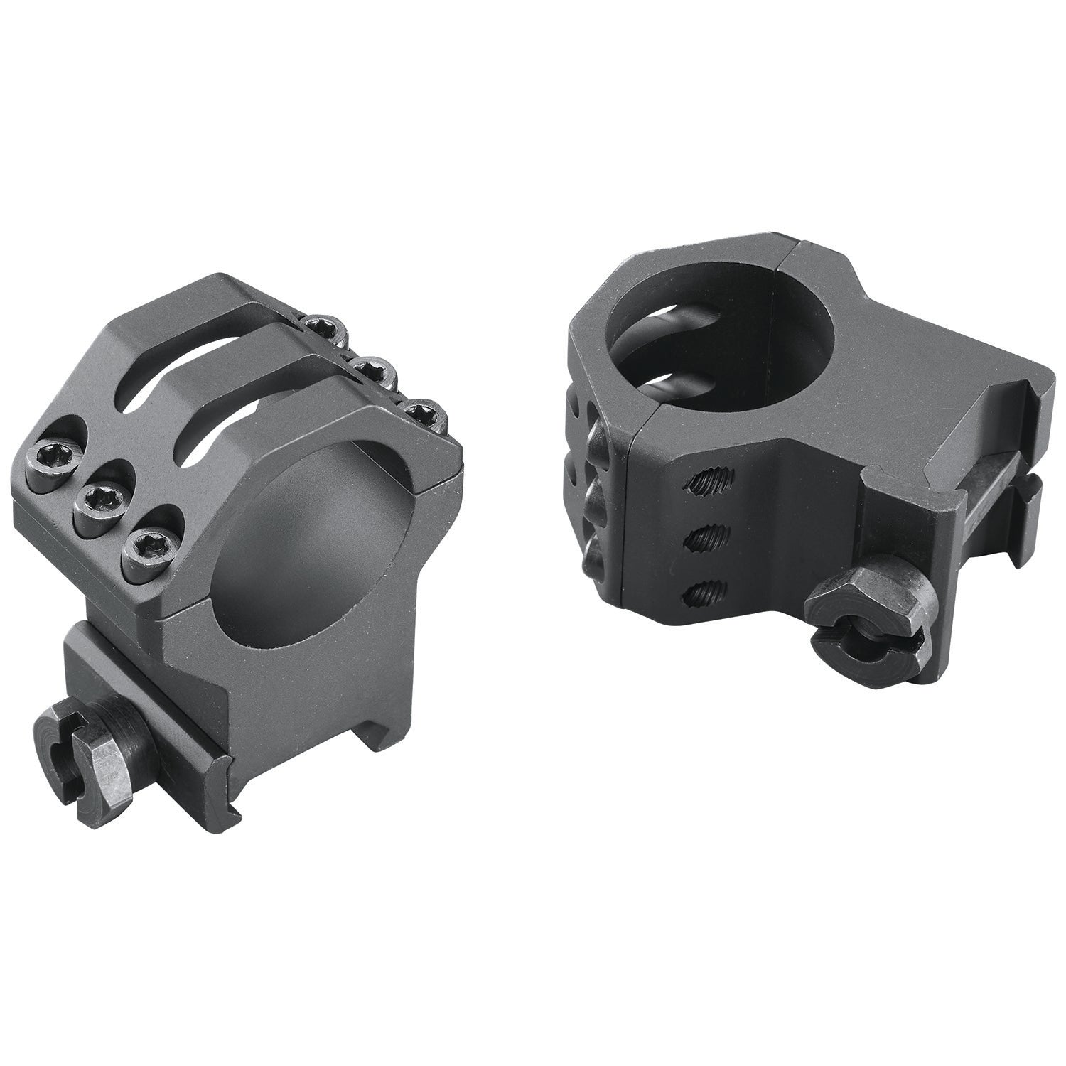 Weaver 99691 Matte Black 1" XX High Six-Hole Picatinny Scope Rings