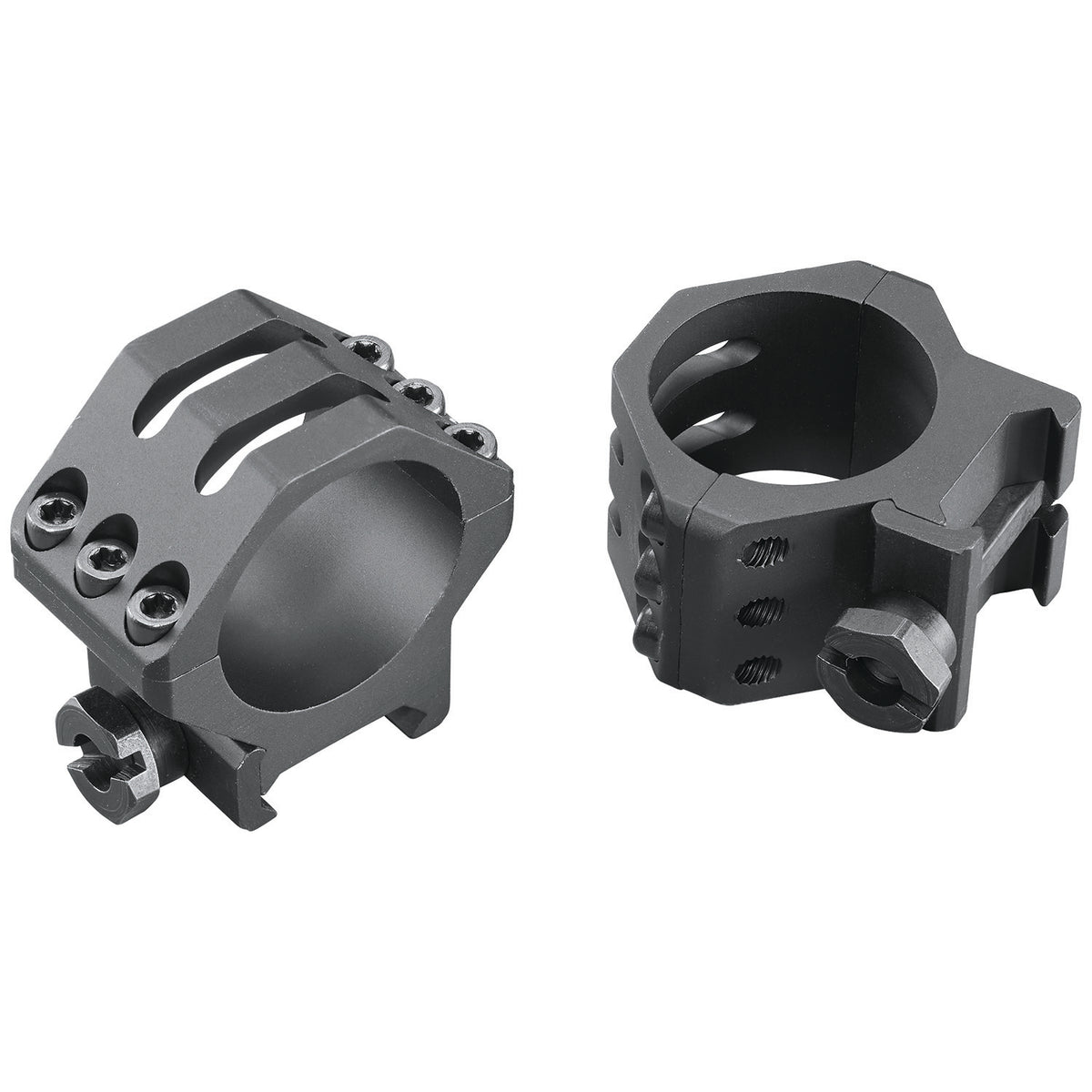 Weaver 99692 Matte Black 30mm Low Six-Hole Picatinny Scope Rings
