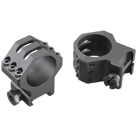 Weaver 99694 Matte Black 30mm High Six-Hole Picatinny Scope Rings