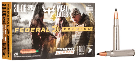 Federal Premium Trophy Copper 180 Grain .30-06 Springfield 2700 fps