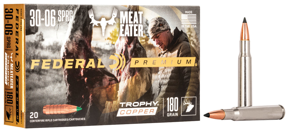 Federal Premium Trophy Copper 180 Grain .30-06 Springfield 2700 fps