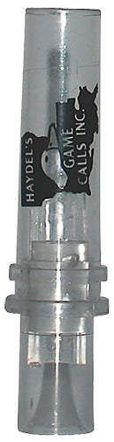 Haydel's W81 Clear Plastic Wood Duck Squealer Hunting Call