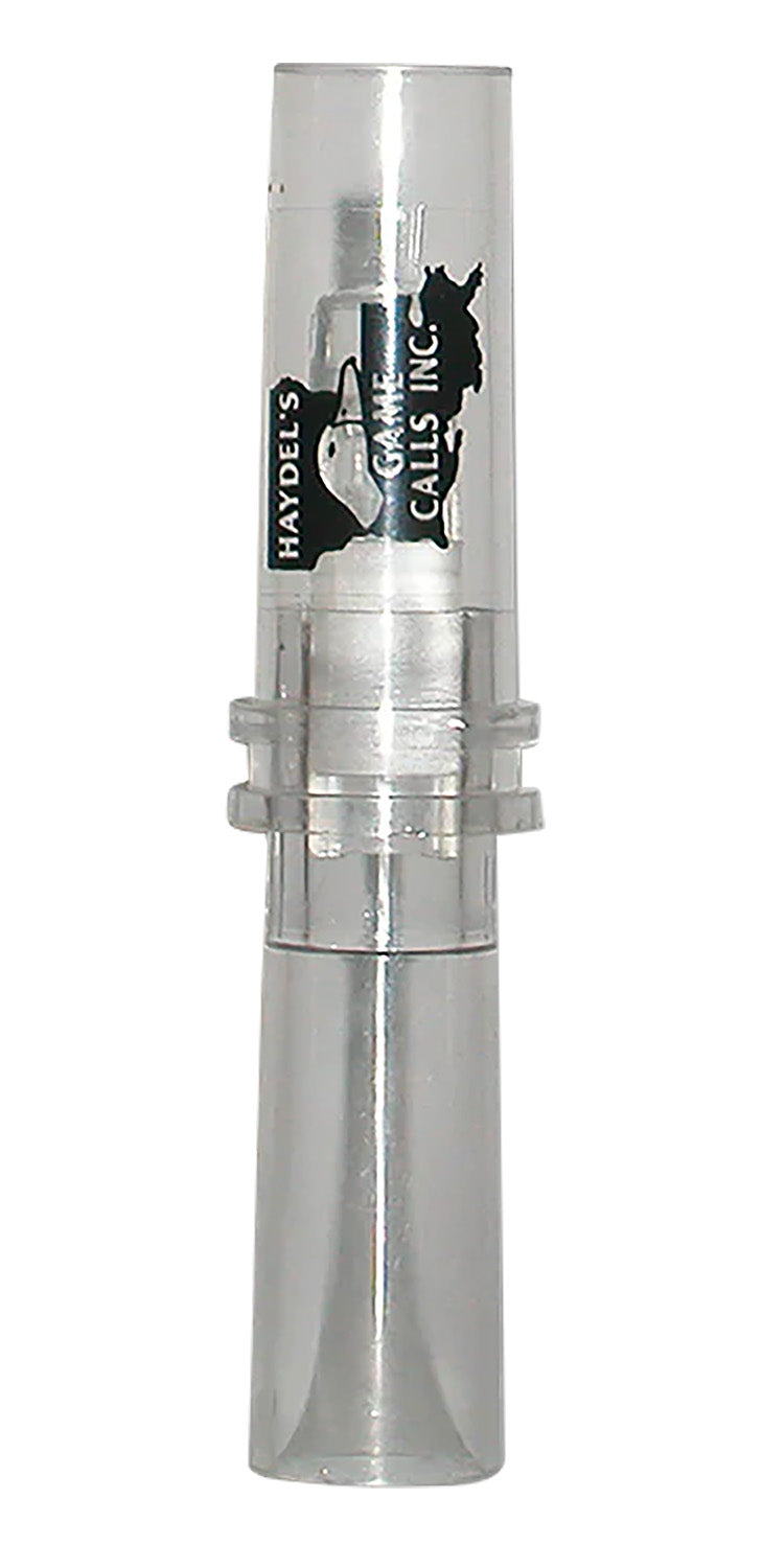 Haydel's XLS83 Avian Specklebelly Call for Long Distance and Wind - Clear Polycarbonate