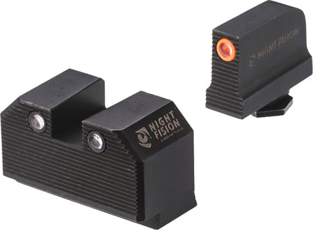 Night Fision G17/G19/G45 RMR Co-Witness Tritium Sights Orange Front