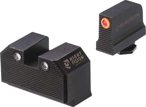 Night Fision G17/G19/G45 RMR Co-Witness Tritium Sights Orange Front
