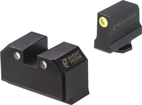 Night Fision G17/G19/G45 RMR Co-Witness Tritium Sights Yellow Dot