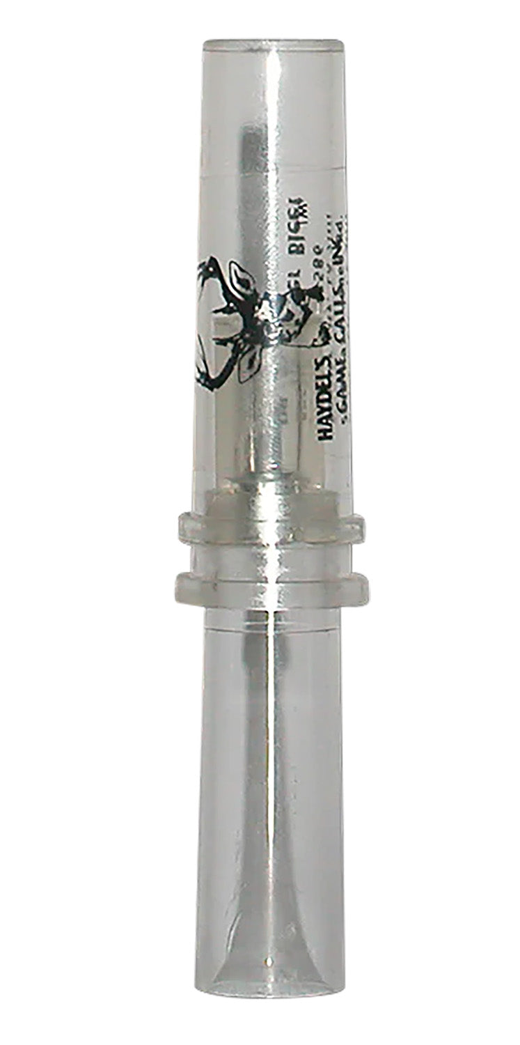 Haydel's Deer Bleat DB85 Open Call - Doe Sound Simulation, Clear Acrylic